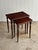 Brown Pair of Vintage Mahogany Nesting Tables For Sale - Image 8 of 17