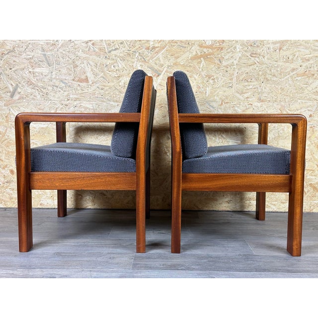 Danish Modern Teak Easy Armchairs, 1970s, Set of 2 For Sale - Image 10 of 18