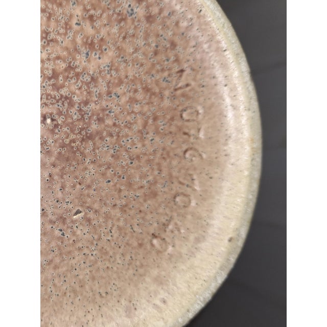 Vintage German Ceramic Model Number N 076 1040 Vase, 1970s For Sale - Image 4 of 5