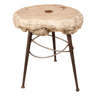 Marble Table by Alfredo Arribas for Torres De Ávila, 1987 For Sale