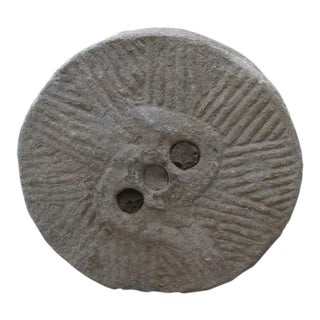 1930s Granite Mill Water Fountain Stone 7 For Sale