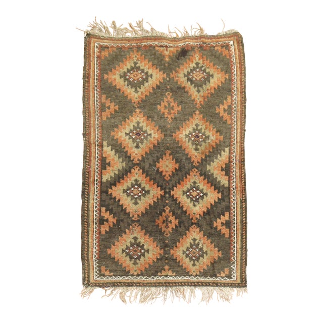 Tribal Antique Ersari Rug, 2'6'' X 3'10'' For Sale