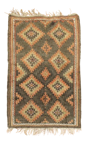 Tribal Antique Ersari Rug, 2'6'' X 3'10''