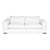 Moss Home Hov Sofa 96", Bonanza Optic White For Sale
