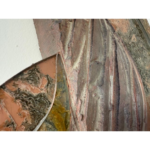 Brown Late 20th Century Laddie John Dill Large "Bird" Wall Sculpture For Sale - Image 8 of 9