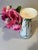 Metal Mid 20th Century Tole Hand Painted Vase For Sale - Image 7 of 12