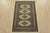 Tribal Bokhara Jaldar Rug 2’6” X 3’10” Green Wool Tribal Hand-Knotted Carpet For Sale - Image 3 of 9