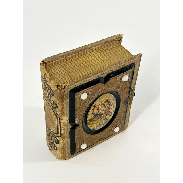 Animal Skin Antique Victorian Carte De Visite Photo Album For Sale - Image 7 of 12