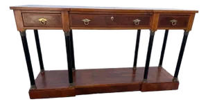 Late 20th Century Biedermeier Style Console Table by Century Furniture