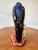 Vintage Italian Majolica Ceramic Parrot 10.5” H For Sale - Image 9 of 12