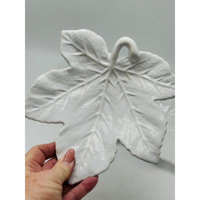 Set of Three Leaf Plates For Sale In Charleston - Image 6 of 9