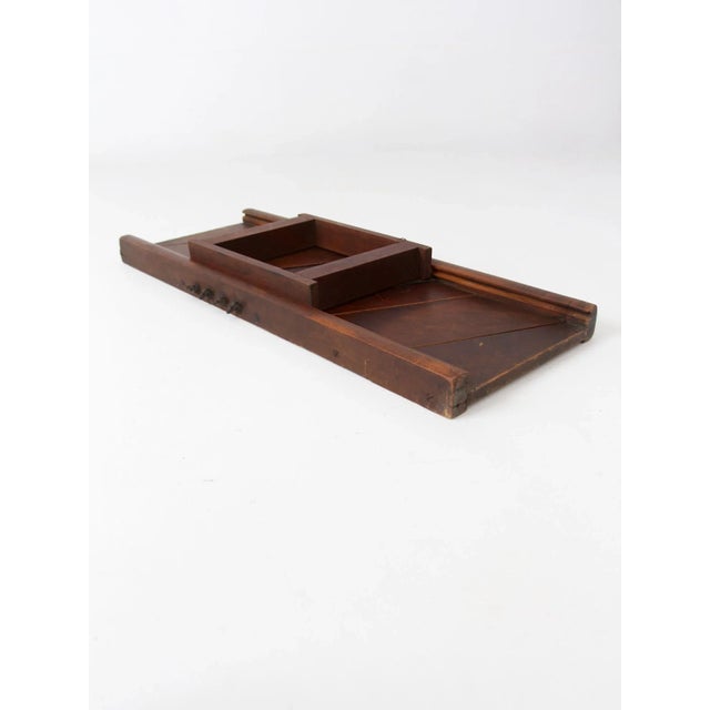 Late 19th Century Antique Large Primitive Kitchen Mandolin For Sale - Image 5 of 9