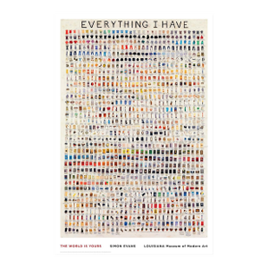 Simon Evans Everything I Have Large Poster, 2009