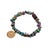 Multicolor Hematite Stone Protective Evil Eye Lucky Elephant Bracelet Set For Sale In Miami - Image 6 of 11