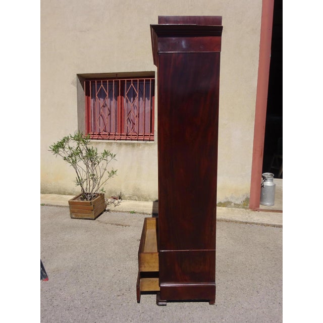 Louis Philippe Mahogany Bookcase For Sale - Image 18 of 18
