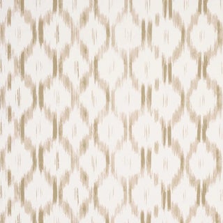 Sample - Schumacher x Mark D. Sikes Santa Monica Wallpaper in Neutral For Sale