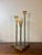 2000 - 2009 Vintage American Studio Sculptural Brutalist Steel and Bronze Candlesticks For Sale - Image 5 of 7