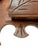 Antique Tramp Art Carved Wood Mirror With Candleholders and Pocket For Sale - Image 6 of 13