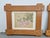 1950s Chinese Hand-Painted Silk Artworks in Oak Frames, 1950s, Set of 2 For Sale - Image 5 of 9