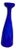 Mid-Century Italian Cobalt Blue Cased Glass Hyacinth Vase For Sale