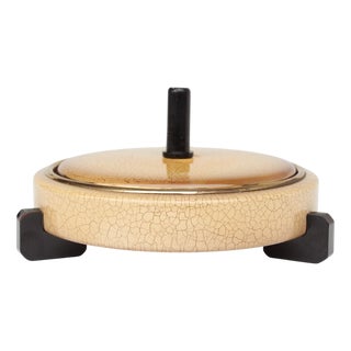 Art Deco Cosmetic Storage Container, 1930s For Sale