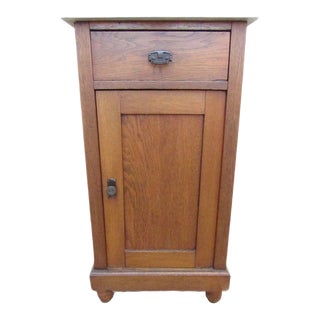 Arts and Crafts Nightstand or Side Table For Sale