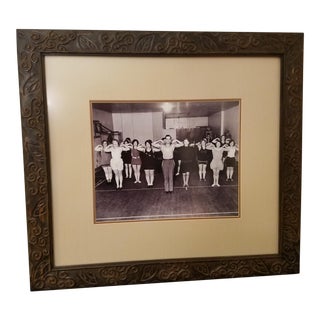 Vintage Jack Lalanne Framed Photograph For Sale