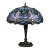 20th Century Tiffany Style Stained Glass Lamp For Sale - Image 6 of 6