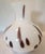 Mid-Century Modern Vintage MCM Murano Style Azzurra Maestri Vetrai Made in Italy Round Spotted Vase For Sale - Image 3 of 5