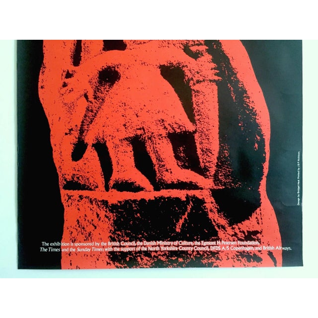 Various Artists Vintage 1982 " the Vikings in England " Yorkshire Museum British Exhibition Poster For Sale - Image 4 of 10