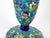 Blue Vintage Longwy Enamelled Ceramic Vase, France, Mid-20th Century For Sale - Image 8 of 12