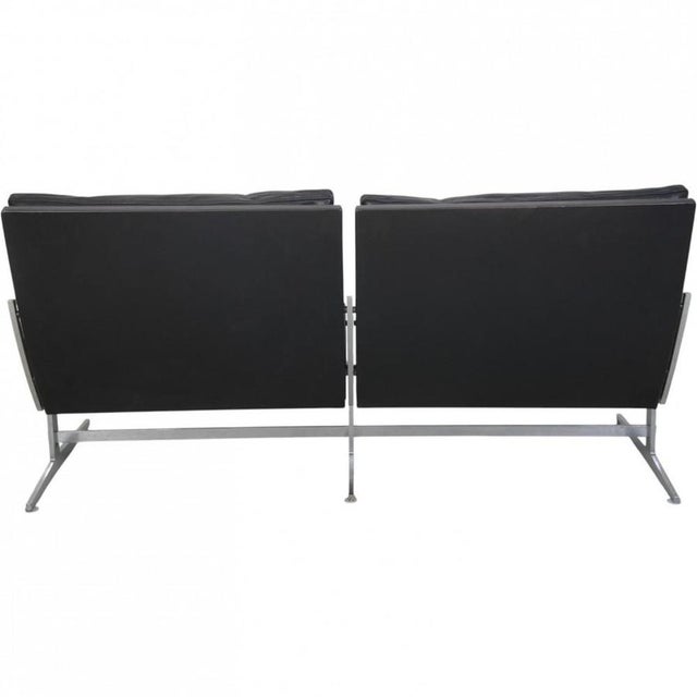 BO562 2-Seater Sofa in Black Leather from Fabricius and Kastholm, 1990s For Sale - Image 15 of 18