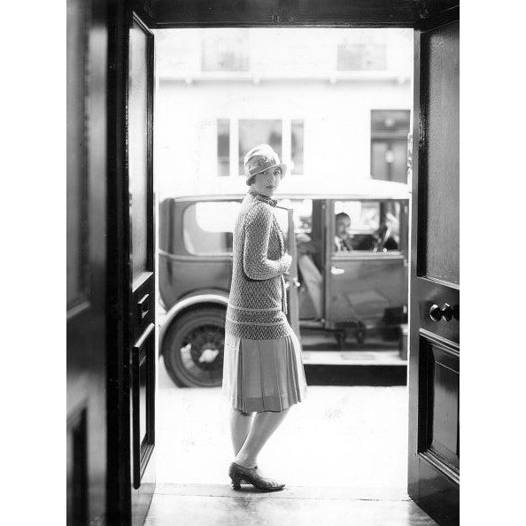 Mattita Suit A woman modelling a suit from the Mattita fashion house. (Photo by Sasha/Hulton Archive/Getty Images) Paper...