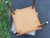 Vintage 1960s Wood Square Stacking Side Tables With Glass Tops, a Pair For Sale - Image 9 of 9