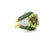 Metal Le Vian, Lemon Quartz, Tsavorite Garnet and Diamond Ring, 14k Gold, Size 7 For Sale - Image 7 of 8