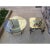 Set of Gothic Gilt-Iron & Thick Glass End Tables From Spain For Sale - Image 9 of 13