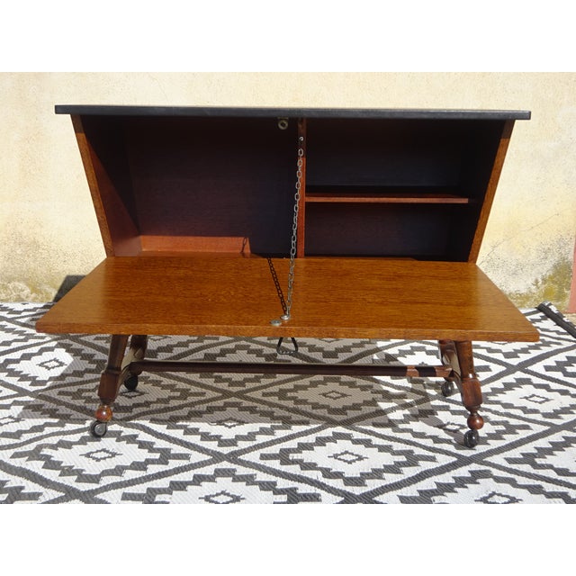 Kneading Trough on Casters, 1980s For Sale - Image 10 of 18