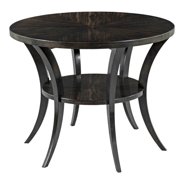Fontane Center Table in Ebony For Sale