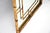 Vintage Italian Gilt Metal Mirror, 1971 For Sale - Image 9 of 12