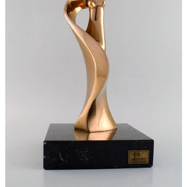Large Modernist Female Figurine in Bronze by Tony Morey for Italica, Spain For Sale - Image 6 of 9