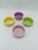 Vintage Ramekins Bowls, Set of Four in Easter Pastels For Sale - Image 4 of 6