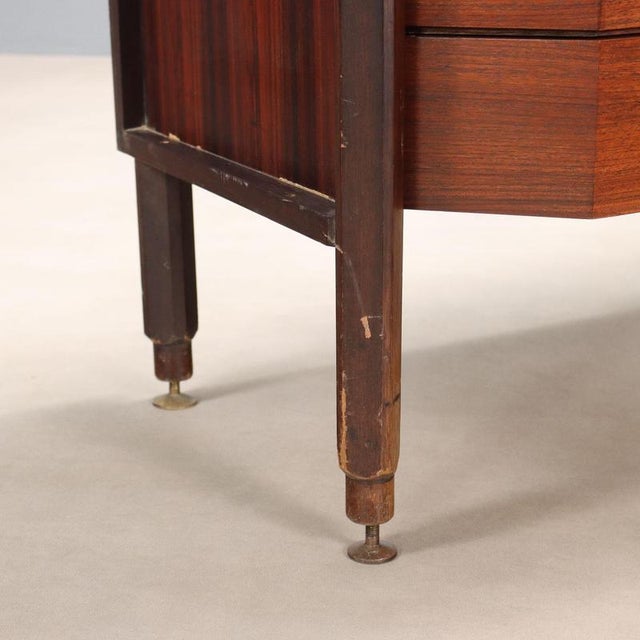 Vintage Wood Veneer Cabinet, Italy, 1960s For Sale - Image 10 of 13