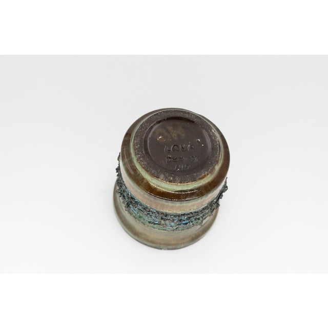 Vintage Brutalist Lava Vase from Glit HF, 1970s For Sale - Image 4 of 5