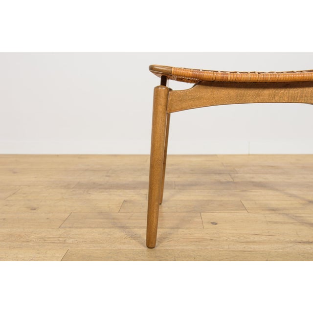 Mid-Century Stool by Sigfrid Omann for Ølholm Møbelfabrik, Denmark, 1960s For Sale - Image 11 of 12
