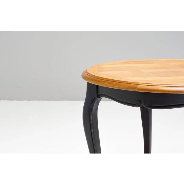 Vintage Circular Coffee Table For Sale - Image 3 of 7