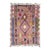 Pink Diamond Handwoven Berber Wool Rug - 9.6 X 6.8 Ft For Sale