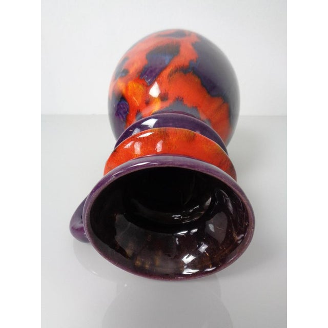 Pop Art Lava Ceramic Vase by Walter Gerhards, Germany, 1970s For Sale - Image 12 of 18