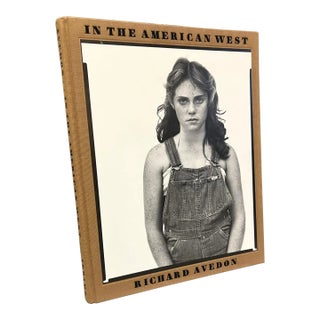Signed Richard Avedon in the American West First Edition Hardcover Book For Sale