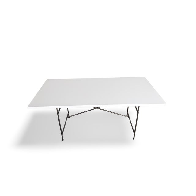 Mid-Century Modern Desk in Metal by Egon Eiermann For Sale - Image 3 of 10