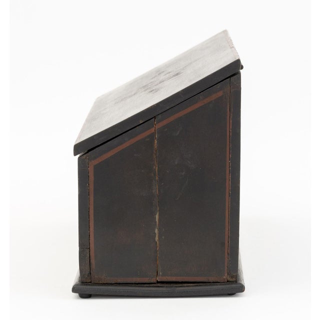 19th Century American Paint-Decorated Wood Box, 19th Century For Sale - Image 5 of 7